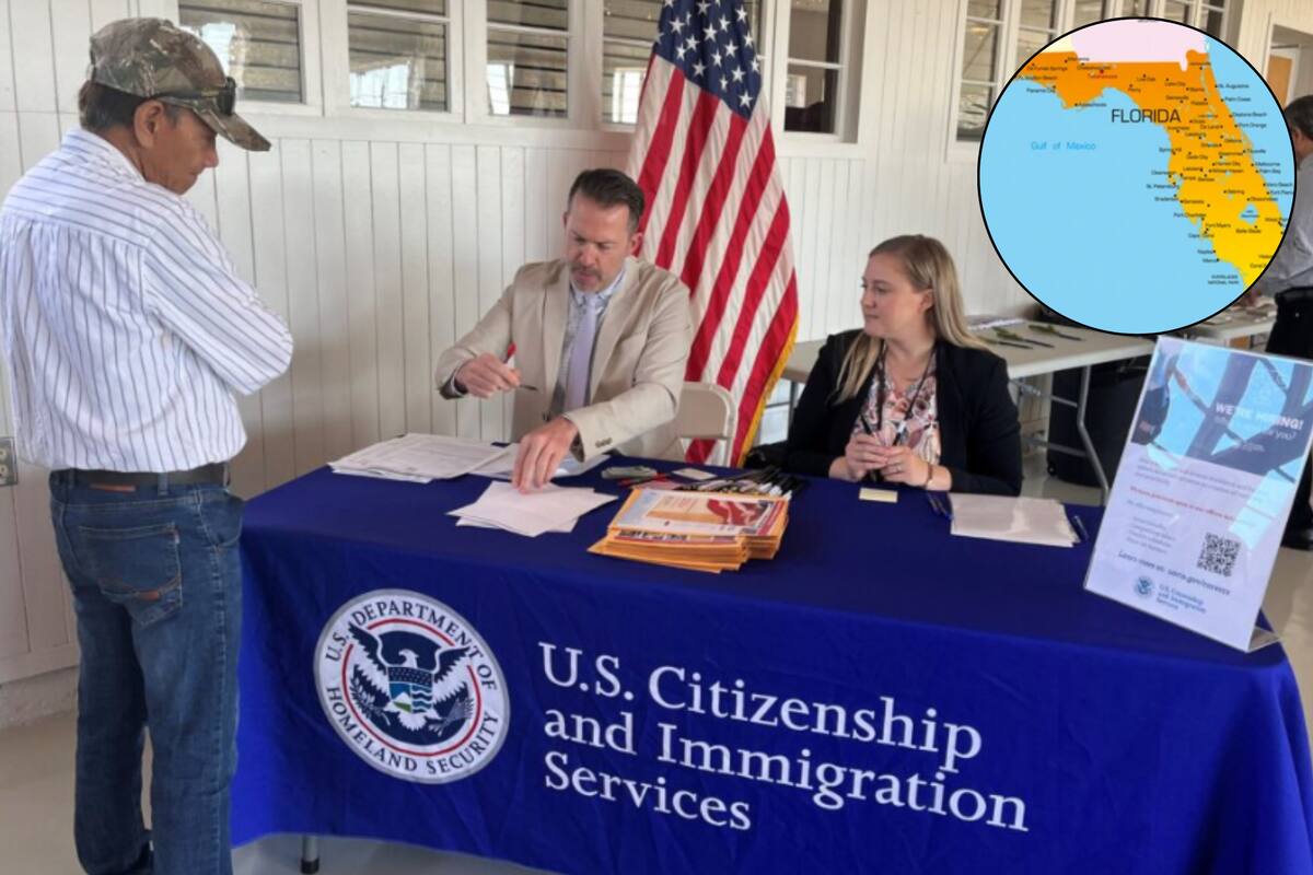 Florida aplica controles más estrictos a migrantes no registrados tras orden federal firmada por Trump