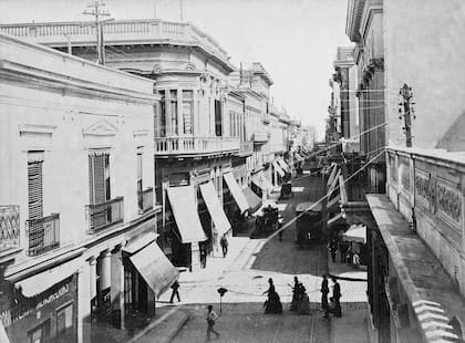 Florida desde Cuyo (actual Sarmiento) hacia el sur, ca. 1885.