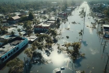Florida es una zona que suele ser impactada por huracanes, como el que desapareció a St. Joseph (imagen ilustrativa)