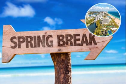 Florida es uno de los estados que espera la mayor cantidad de viajeros durante el Spring Break, en tanto California y Texas también podrían ver una gran afluencia de turistas