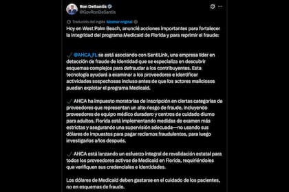 Florida impondrá restricciones temporales a sectores considerados de alto riesgo de fraude