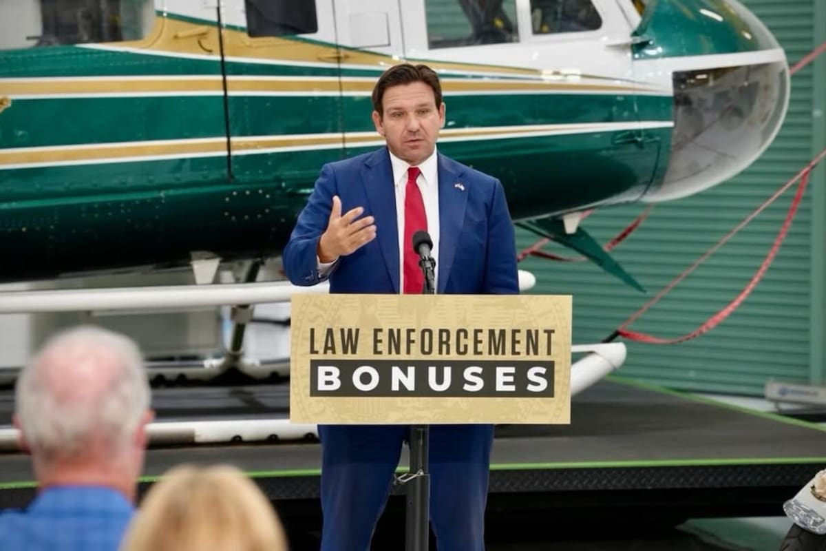 Florida prepara pruebas de aeronaves eVTOL como parte de su proyecto para incorporar taxis aéreos a la red de transporte del estado. / Instagram @flgovrondesantis