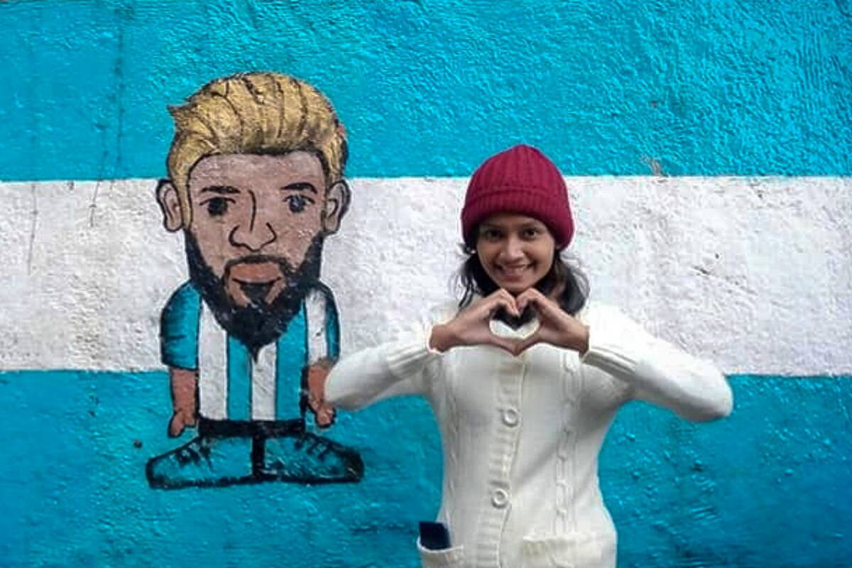 Florida Rozario, durante el Mundial de 2018, en India