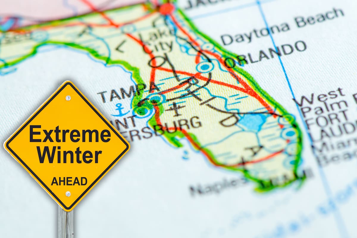 Florida se encamina hacia un cierre de enero con temperaturas propias de otras latitudes, pero potencialmente sin nieve