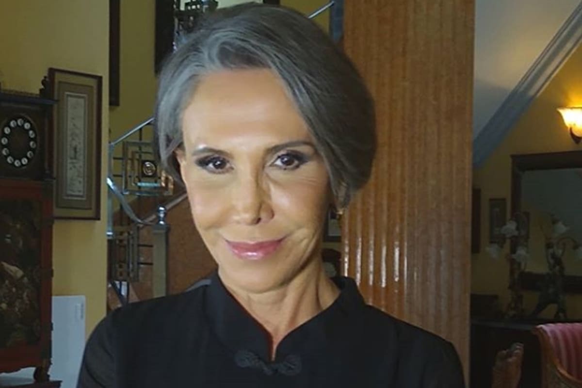 Florinda Meza, muy triste, porque no está más en la pantalla Chespirito