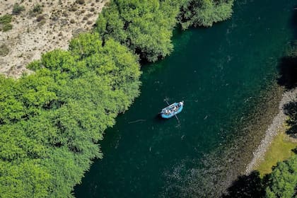 Flotada en el río Chimehuin