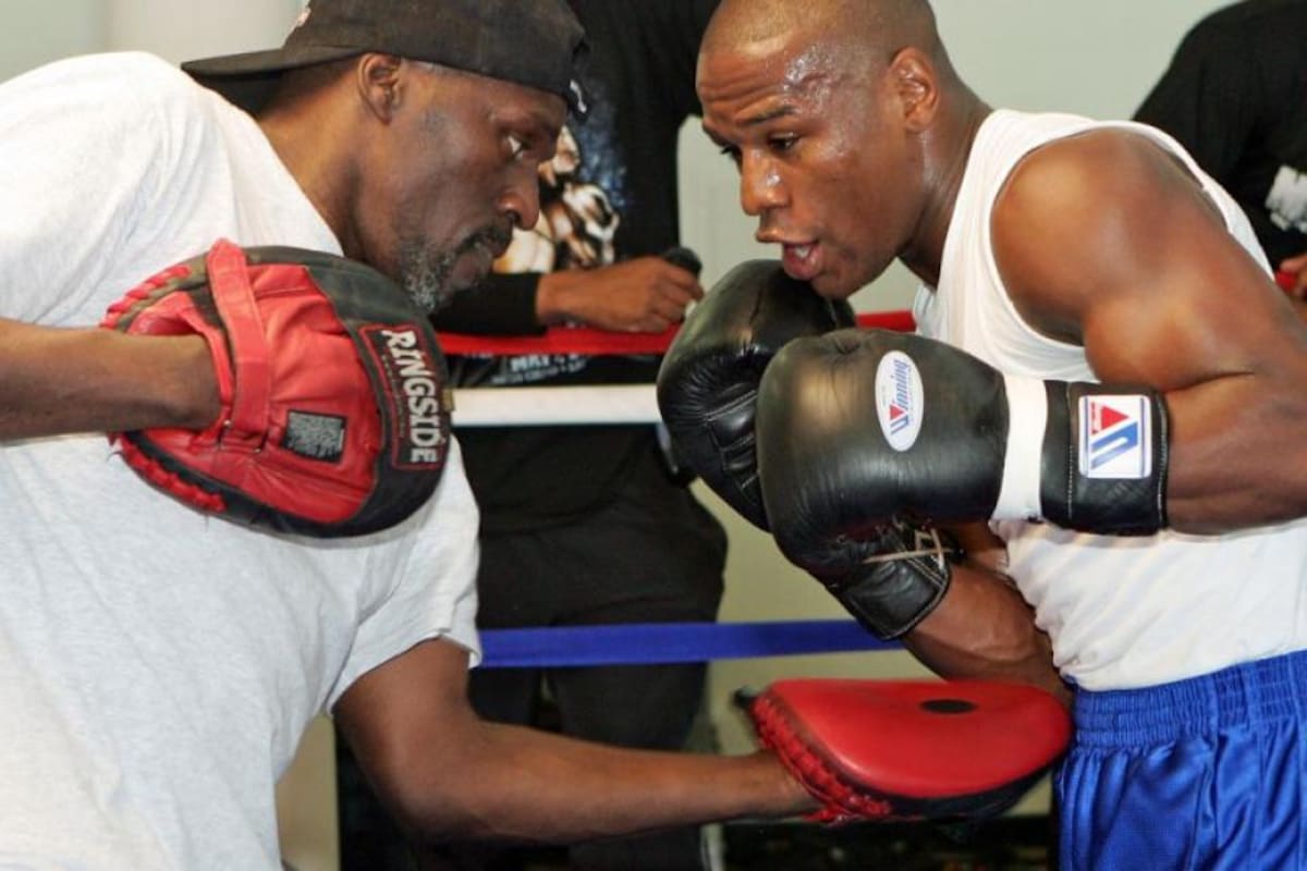 Floyd Mayweather fue entrenado por su tío Roger durante su exitosa carrera