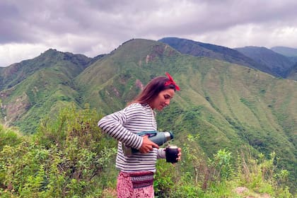"Fluir sin fin", la frase elegida por Juana Viale al comienzo de su "roadtrip". Ahora, disfruta de comidas naturales y veganas