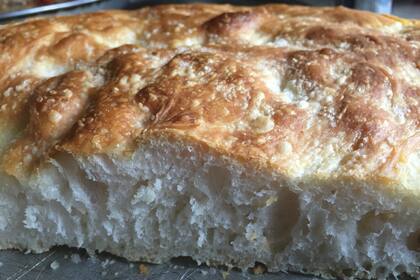 La clásica focaccia