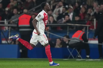 Folarin Balogun, con la camiseta de Monaco que seguirá vistiendo tras frustrarse el pase a Everton