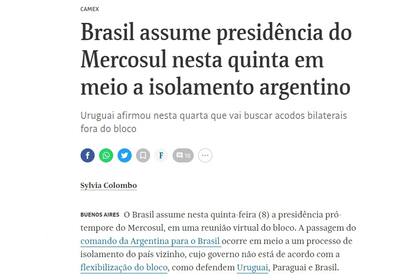 Folha de Brasil