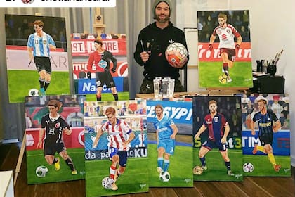 Fondato y una muestra de su arte: las pinturas de Ansaldi