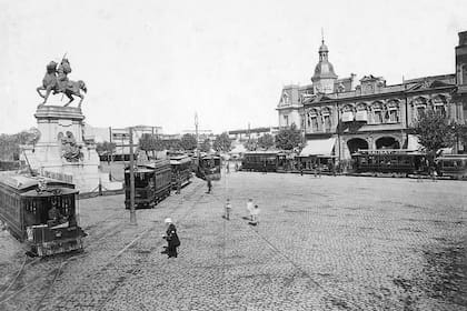 Plaza Italia c 1910