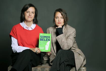 Fonzi (a la derecha) y Ana Correa, autora del libro que inspiró el film