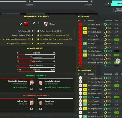 Football Manager simula partidos de fútbol