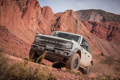 Ford trajo su auténtico 4x4, el Bronco Wildtrak