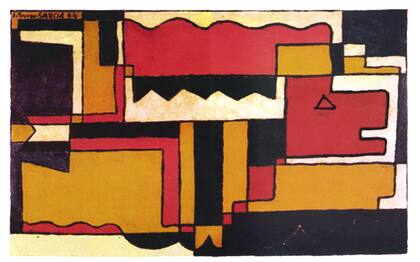 "Forma" (1944), obra destruida en el incendio del Museo de Arte Moderno de Río de Janeiro el 8 de julio de 1978