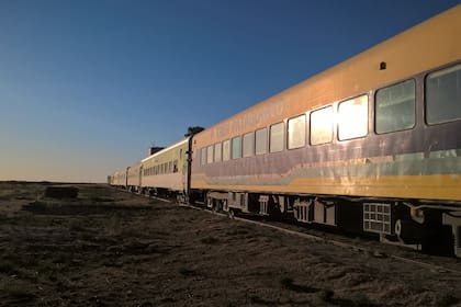 El Tren Patagónico corre desde Bariloche hasta Viedma