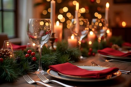 Formas sencillas para decorar la mesa navideña con pequeños detalles que marcan la diferencia