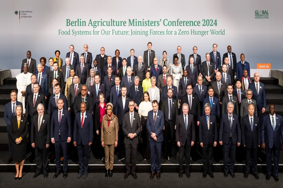 Foro de ministros de Agricultura realizado en Berlín, Alemania