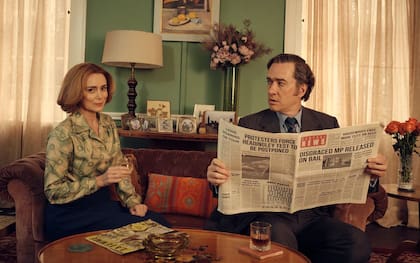 'Forraje mediático': Keeley Hawes y Matthew Macfadyen como Barbara y John Stonehouse en Stonehouse de ITV