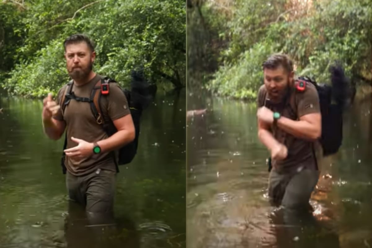 Forrest Galante fue sorprendido por un rayo mientras filmaba para su canal de YouTube (Foto: capturaYoutube Forrest Galante)