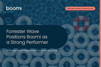 Forrester Positions Boomi as Strong Performer in iPaaS Wave (Graphic: Business Wire)