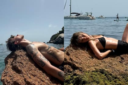 Fort compartió en sus redes sus románticos días en Málaga con su novia (Foto: Instagram @merneis)