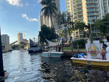 Fort Lauderdale es conocida como "La Venecia de América" por sus largos canales