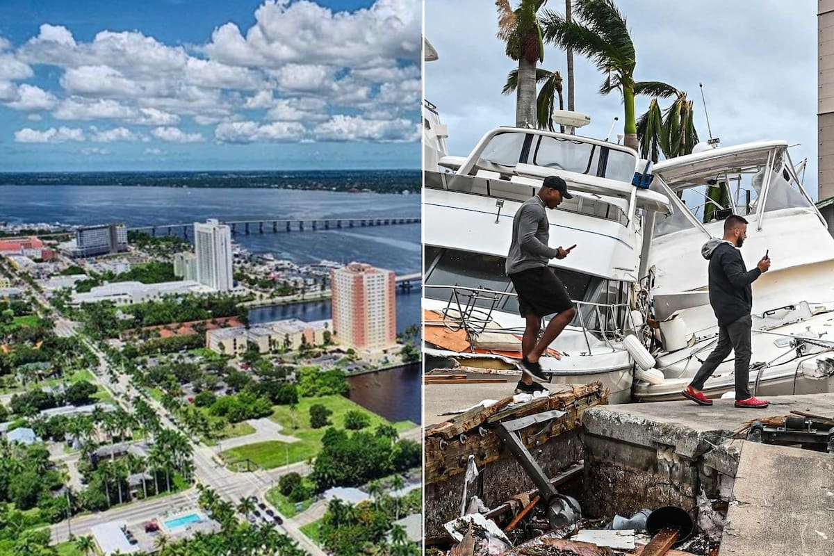 Fort Myers fue una de las ciudades más afectadas por el paso del huracán Ian en Florida; la ciudad de ensueños se empañó de inundaciones