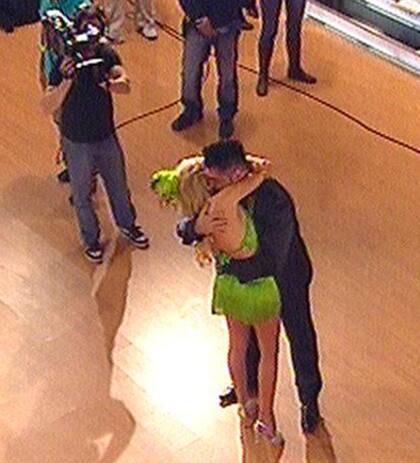Ricardo Fort y Virginia Gallardo durante su noviazgo