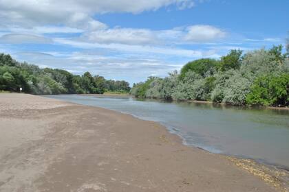 Las playas del Río Colorado
