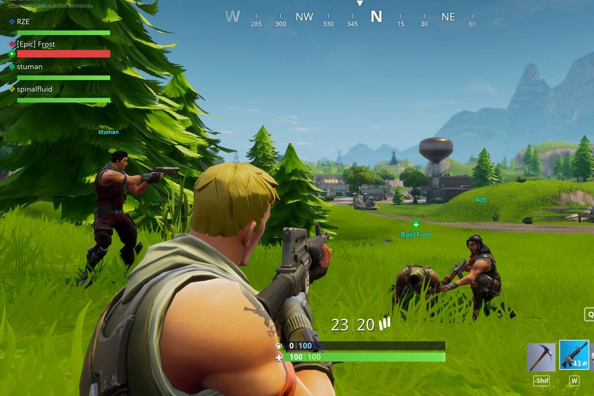 Fortnite tiene una base de 45 millones de jugadores