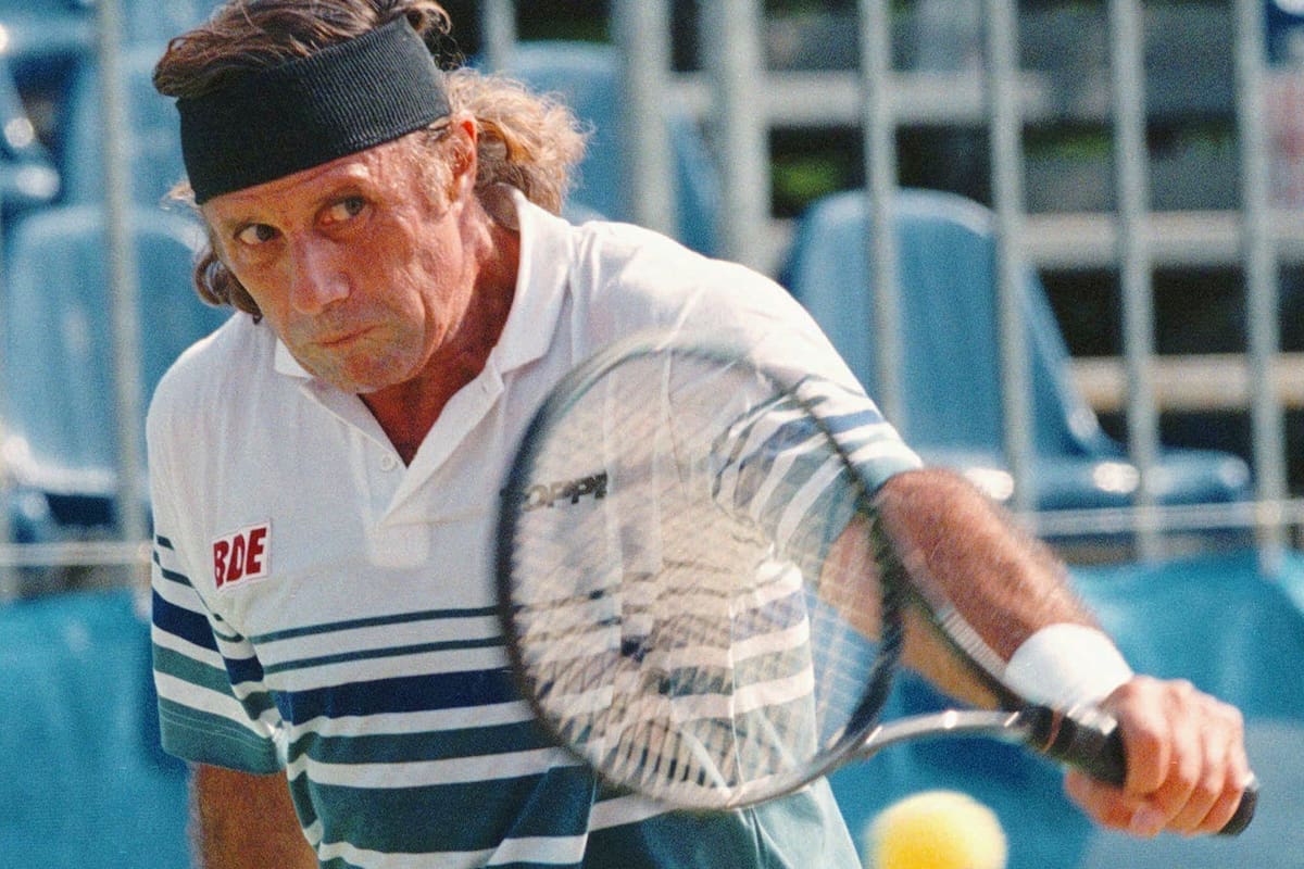 Foto de archivo de Guillermo Vilas