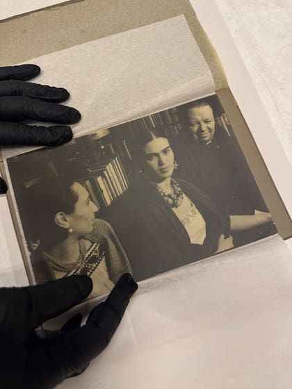 Foto de archivo Frida Kahlo de la Colección Costantini