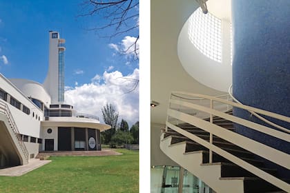 El edificio racionalista donde hoy está el Museo Cornelio Moyano, de Ciencias Naturales y Antropológicas, fue construido en la década de 1930.