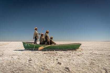 Foto de Gastón Zilberman, de la serie sobre la comunidad uru murato, "Gente del lago"