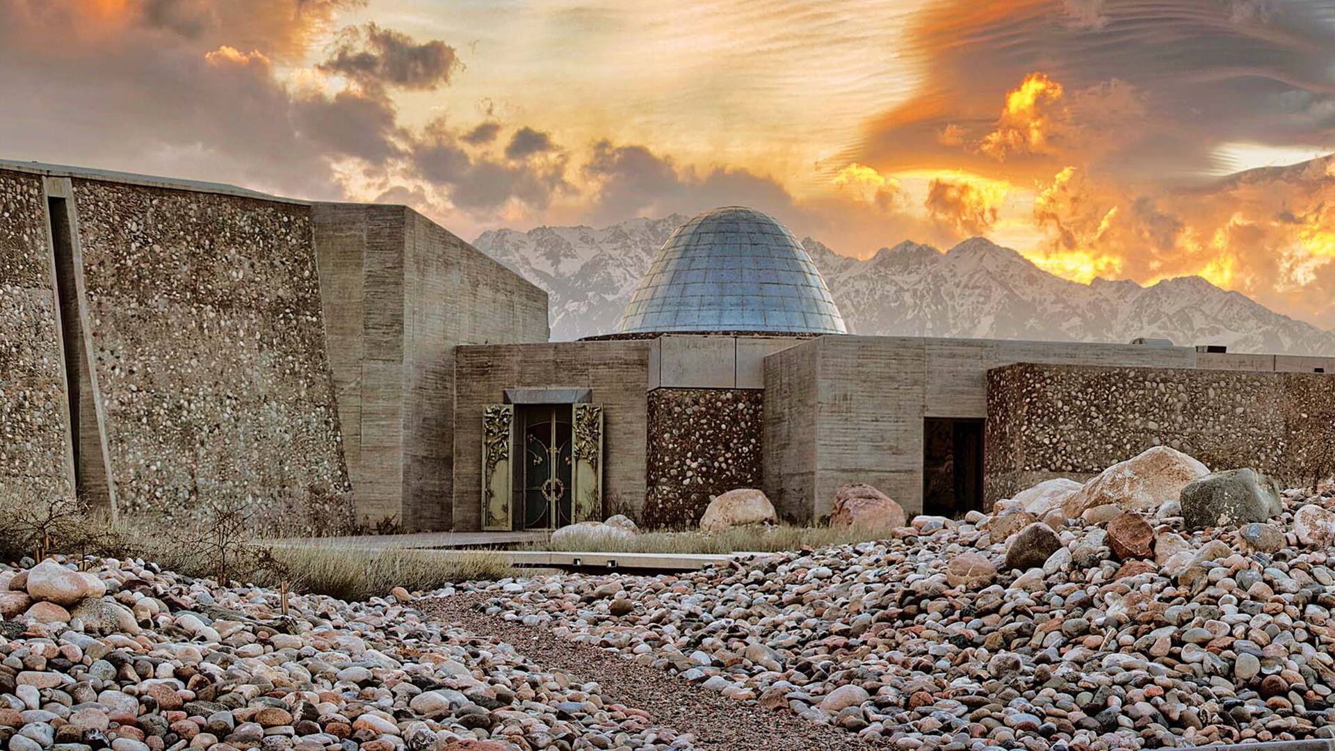 Foto de la bodega Zuccardi Valle de Uco. Queda en Paraje Altamira, San Carlos.