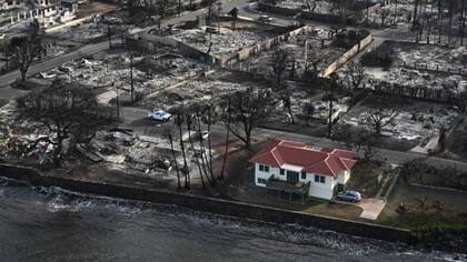 Foto de los incendios en Lahaina