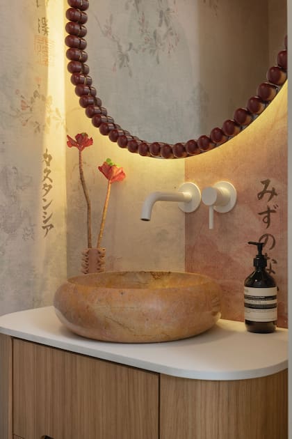 Aparecen signos del concepto que inspiró el interiorismo: Japón.
