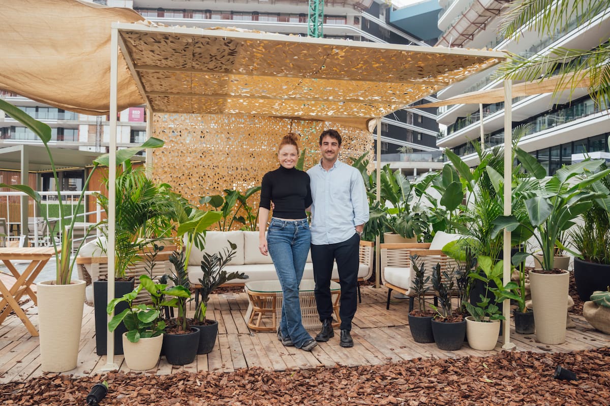Foto de un jardín con estilo tropical.