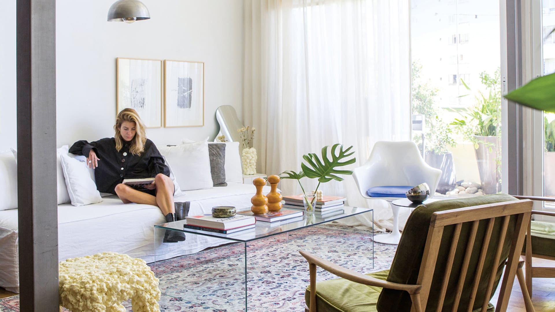 Foto de un living en el edificio La algodonera.