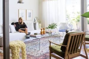 Foto de un living en el edificio La algodonera.