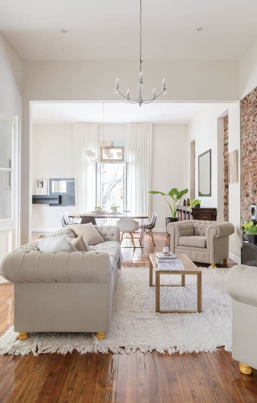 Una pareja rescató un PH centenario en Caballito: él hizo la obra y ella, la deco