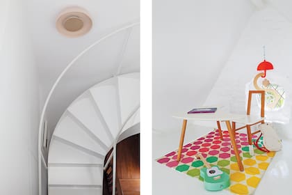 Mesa y silla infantil (Krethaus). Aplique (A3).