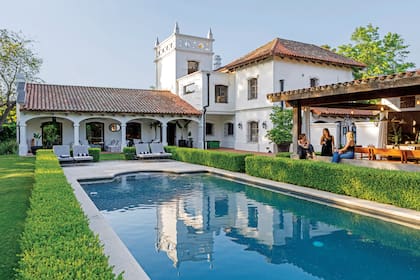 Construida a mediados de los 70, la casa fue diseñada por Jorge Pedro Bocchino.