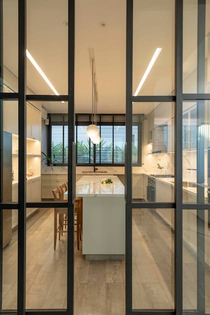 Foto de una cocina en una casa en Tigre.
