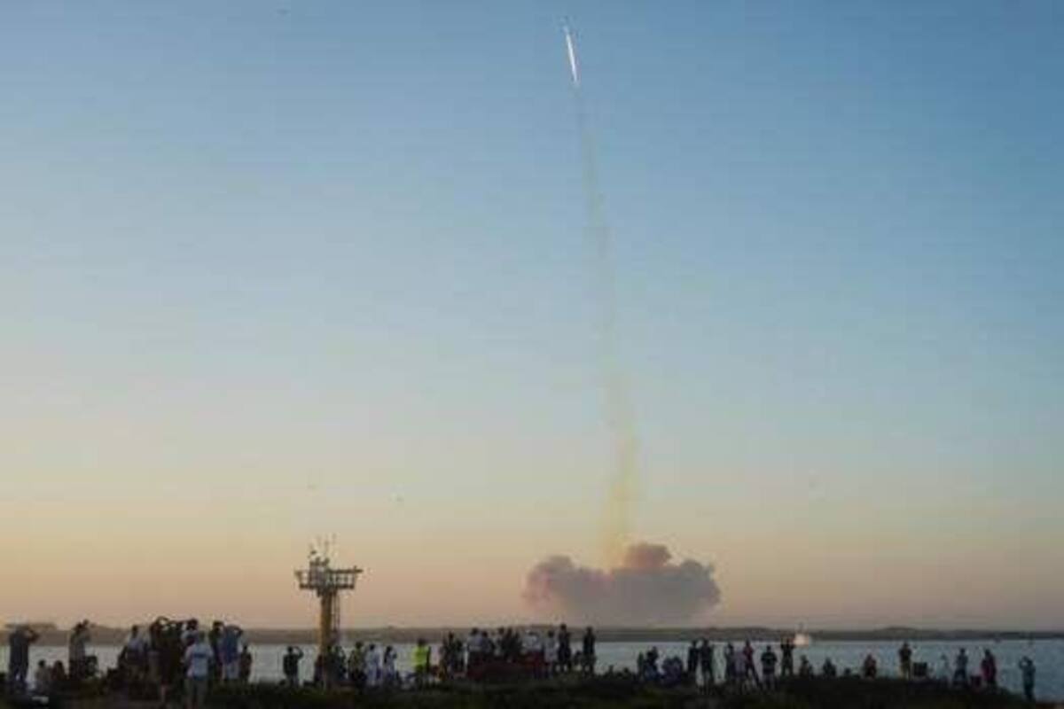 Foto del lanzamiento.