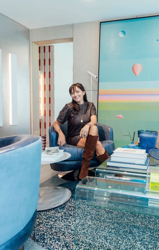 Foto del departamento intervenido por Leticia para Experiencia Living 2026.
