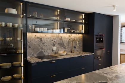 Foto del departamento intervenido por Pía Magri en Experiencia Living 2026.